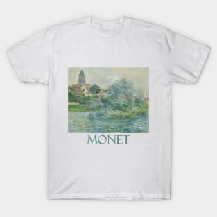 L'Eglise a Vetheuil by Claude Monet T-Shirt